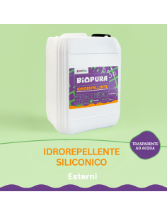 Idrorepellente Siliconico Trasparente Acqua Pronto Uso Linea BIOPURA Cromika 2