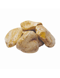 Ciottolo In Marmo Giallo Siena Per Decorazioni Esterne