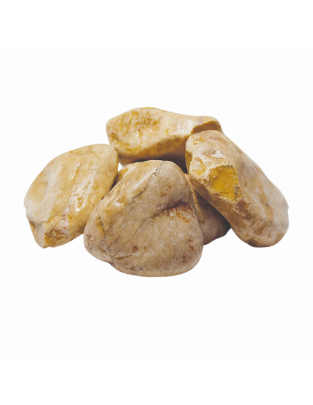 Ciottolo In Marmo Giallo Siena Per Decorazioni Esterne