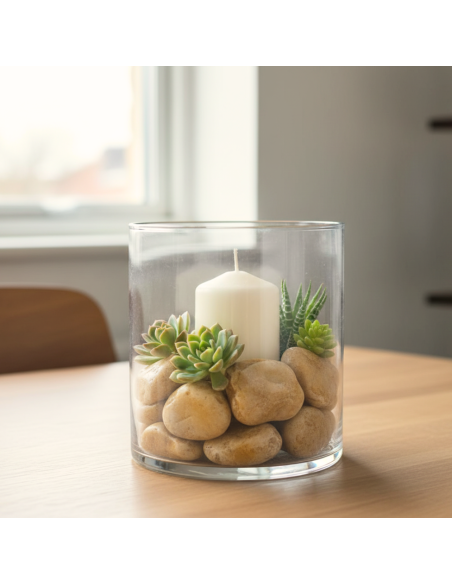 Ciottolo In Marmo Giallo Siena Per Decorazioni Esterne