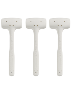 Kit 3 Martelli Battipiastrelle In Gomma Antirimbalzo Per Posa 500 gr. 