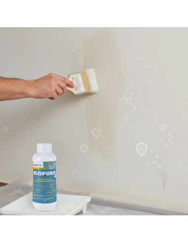 Kit Fissativo Antimuffa e Anticondensa Biopura Cromika 2 Pezzi Alta Concentrazione