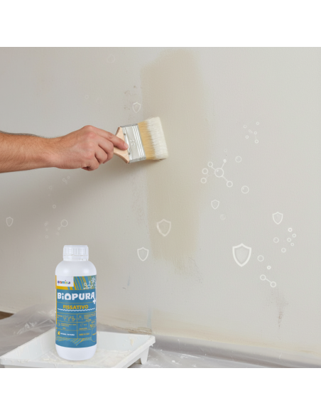 Kit Fissativo Antimuffa e Anticondensa Biopura Cromika 2 Pezzi Alta Concentrazione