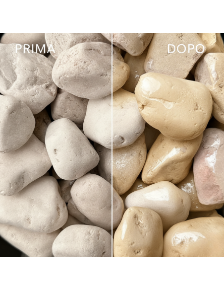 Ciottoli Rosa Corallo Effetto Bagnato Brillante Protettivo CIR TONO PLUS