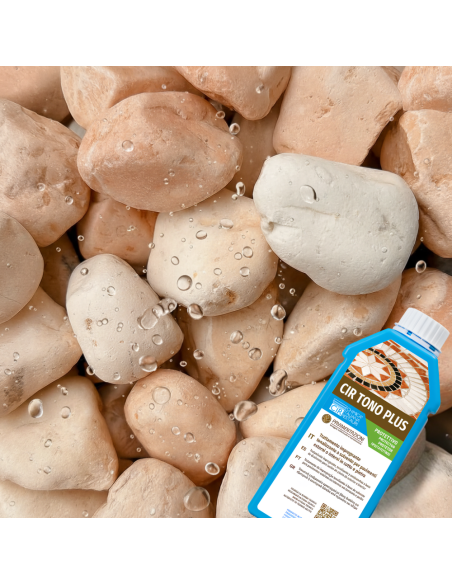 Ciottoli Rosa Corallo Effetto Bagnato Brillante Protettivo CIR TONO PLUS