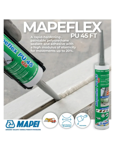 Mapeflex Pu 45 Ft Adesivo E Sigillante Poliuretanico Elastico 300 ml