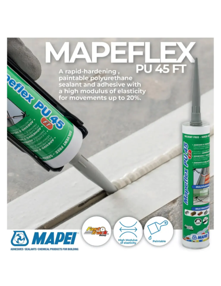Mapeflex Pu 45 Ft Adesivo E Sigillante Poliuretanico Elastico 300 ml