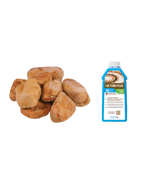 Kit Ciottoli Rosso Verona E Cir Tono Plus Effetto Bagnato