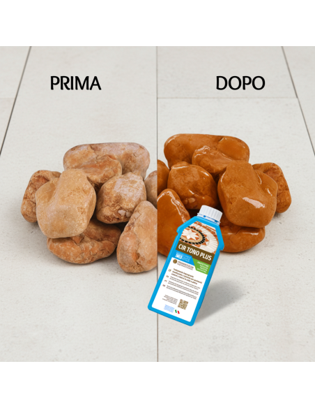 Kit Ciottoli Rosso Verona E Cir Tono Plus Effetto Bagnato