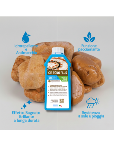 Kit Ciottoli Rosso Verona E Cir Tono Plus Effetto Bagnato