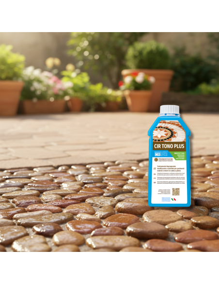 Kit Ciottoli Rosso Verona E Cir Tono Plus Effetto Bagnato