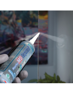 Silicone Trasparente Mapei Mapeflex Ms Crystal Per Sigillature Invisibili 300 ml 2