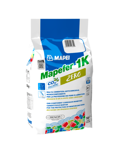Malta Cementizia Anticorrosiva Mapefer 1K Per Ferri D Armatura 5 Kg