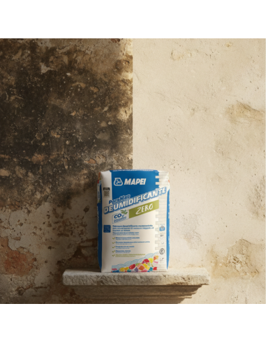 Poromap Intonaco Deumidificante 20 Kg Per Risanamento Murature 10 Sacchi