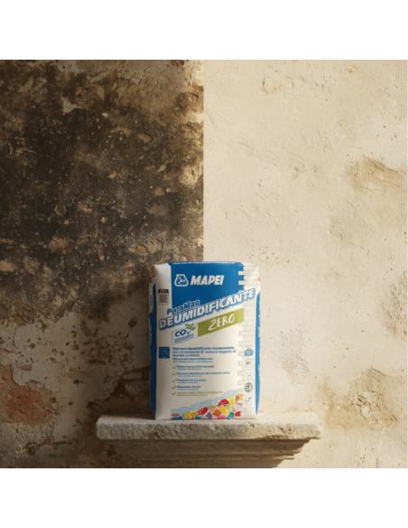 Poromap Intonaco Deumidificante 20 Kg Per Risanamento Murature 10 Sacchi