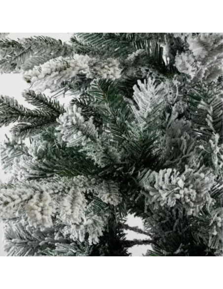 Albero Di Natale Artificiale Innevato Alaska Elegante E Resistente