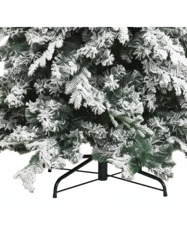 Albero Di Natale Artificiale Innevato Alaska Elegante E Resistente