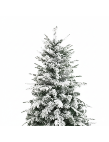 Albero Di Natale Artificiale Innevato Alaska Elegante E Resistente
