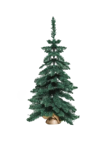 Alberello Di Natale Piccolo Timmy In Pvc Per Spazi Ridotti 90 cm