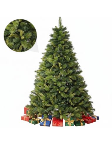 GranPino Albero Di Natale Imponente Con Chioma Ricca E Realistica Stile Americano