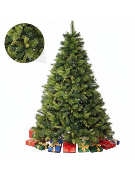 GranPino Albero Di Natale Imponente Con Chioma Ricca E Realistica Stile Americano