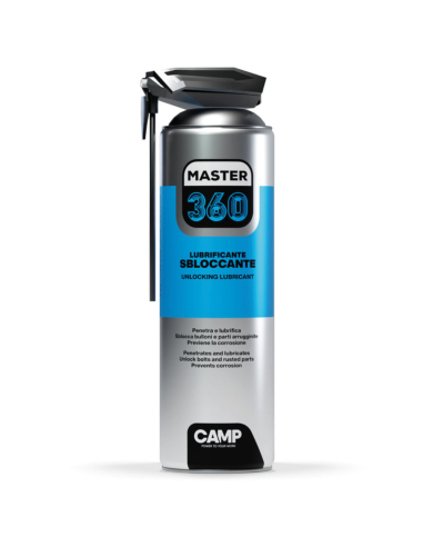 Master 360 Lubrificante Sbloccante Spray Professionale 500 ml