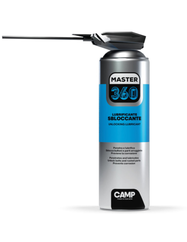 Master 360 Lubrificante Sbloccante Spray Professionale 500 ml