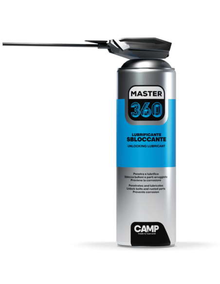 Master 360 Lubrificante Sbloccante Spray Professionale 500 ml