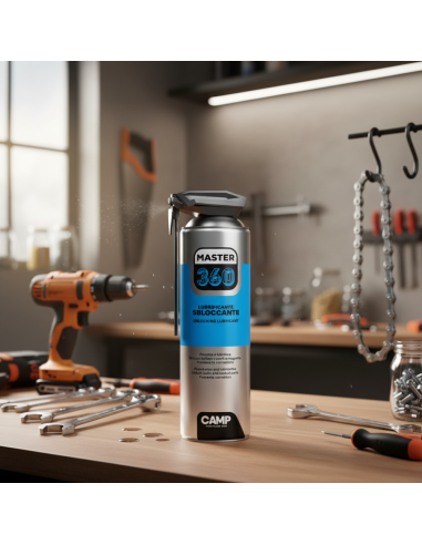 Master 360 Lubrificante Sbloccante Spray Professionale 500 ml