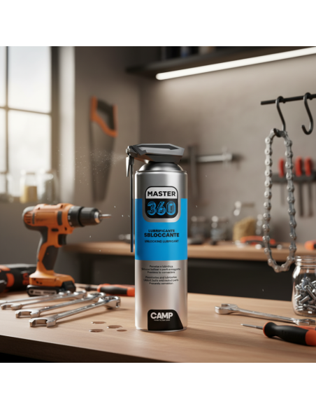 Master 360 Lubrificante Sbloccante Spray Professionale 500 ml