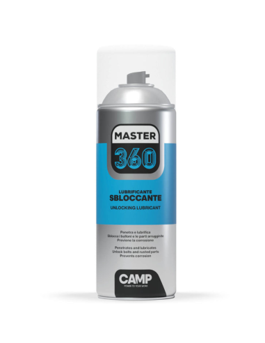 Master 360 Lubrificante Sbloccante Spray Professionale 400 ml