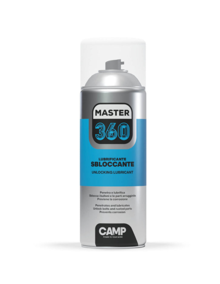 Master 360 Lubrificante Sbloccante Spray Professionale 400 ml