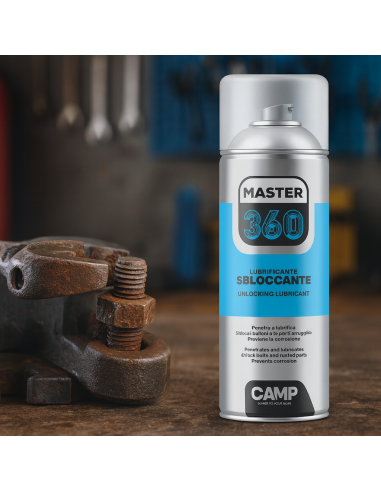 Master 360 Spray Lubrificante Sbloccante Da 400ml 6 Pezzi