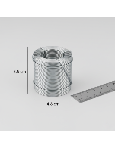 Kit Filo Cotto Bianco Argenteo Per Armature Cemento Armato