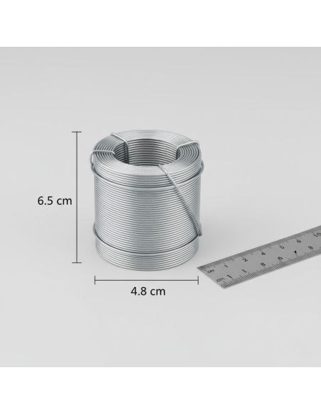 Kit Filo Cotto Bianco Argenteo Per Armature Cemento Armato