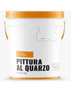 Farina Quarzo Acrilica Coprente Traspirante Finissima Rivestimento Muri Esterni