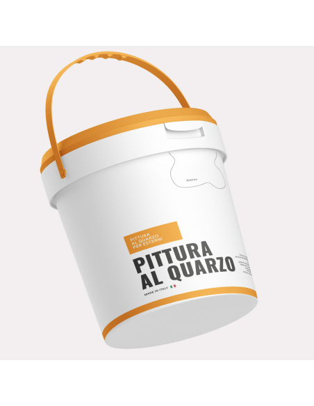 Farina Quarzo Acrilica Coprente Traspirante Finissima Rivestimento Muri Esterni
