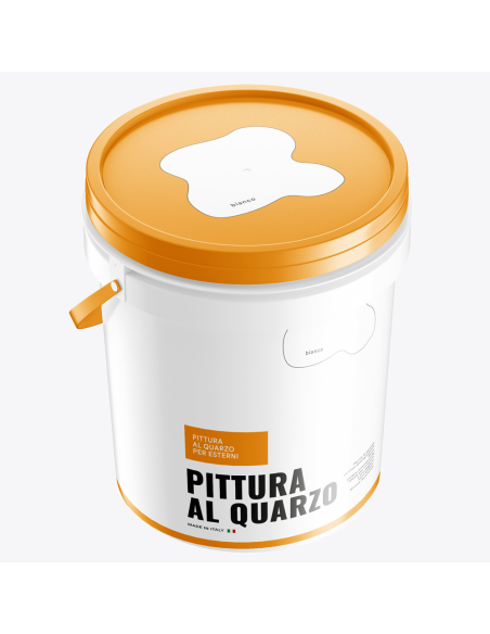 Farina Quarzo Acrilica Coprente Traspirante Finissima Rivestimento Muri Esterni