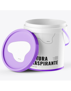 Idropittura Traspirante Semi Lavabile Alta Copertura Opaca Finitura Bianca 2