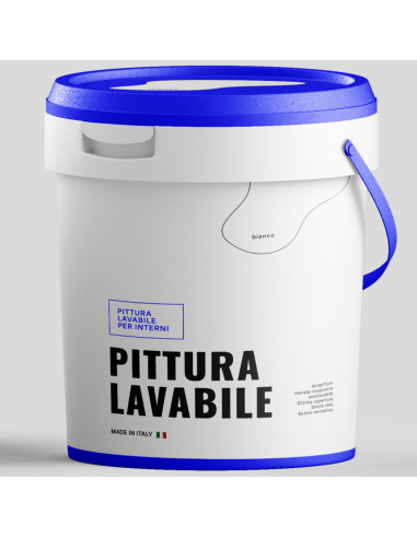 Idropittura Lavabile Elevata Copertura Opaca Bianca Muri Soffitti Interni