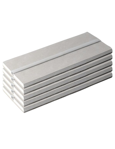 Semilavorato Pannello Cartongesso Alluminio Led 14,5x200 cm 5 Pezzi 10 m Lineari