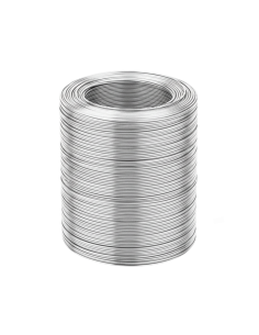 Filo Cotto Bianco Argenteo Per Rinforzi In Cemento Armato 1 pezzo 200 g