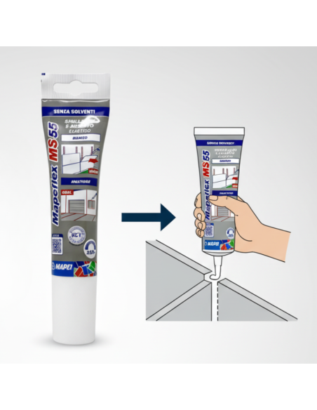 Adesivo Sigillante Elastico Multifunzione Mapeflex Ms 55 