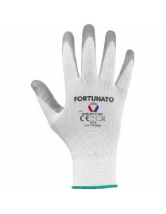 Guanti In Poliestere Con Palmo In Nitrile Per Lavori Leggeri T. 10