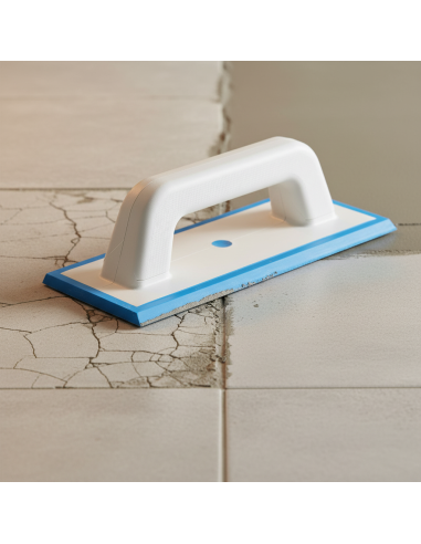 Spatola Per Fuga Doppio Profilo Gomma Morbida Azzurrina 100x248 mm 