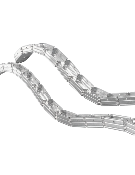 Guida Profilo Flessibile In Lamiera Zincata Per Architetture Curvilinee 1,5m