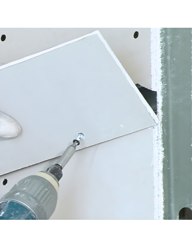 Guida Profilo Flessibile In Lamiera Zincata Per Architetture Curvilinee 1,5m