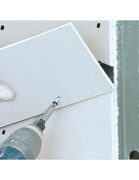 Guida Profilo Flessibile In Lamiera Zincata Per Architetture Curvilinee 1,5m