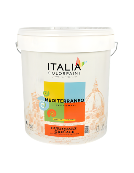 Idropittura Quarzo Acrilico Antialga Duriquarz Grecale Per Esterni - Italia ColorPaint