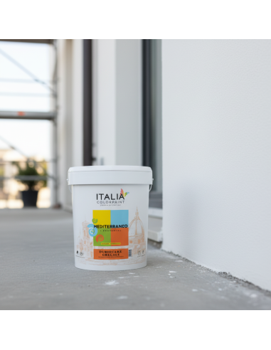 Idropittura Quarzo Acrilico Antialga Duriquarz Grecale Per Esterni Italia ColorPaint - foto 3